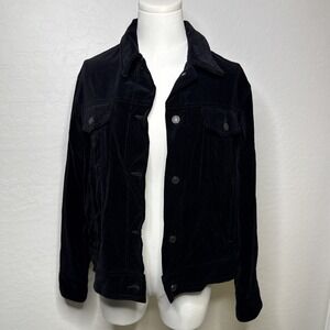 Rag & Bone Velvet, Black Jacket, Small Women's